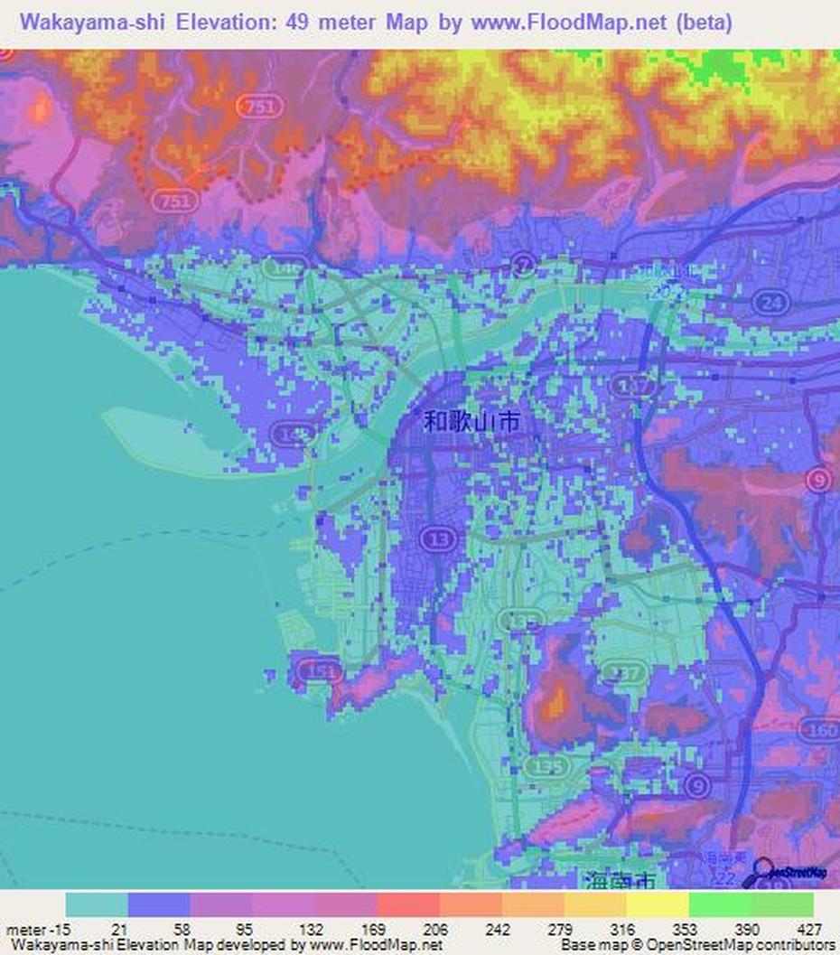 Elevation Of Wakayama-Shi,Japan Elevation Map, Topography, Contour, Yawatahama-Shi, Japan, Okinawa -Shi, Japanese Lion Dog Statue