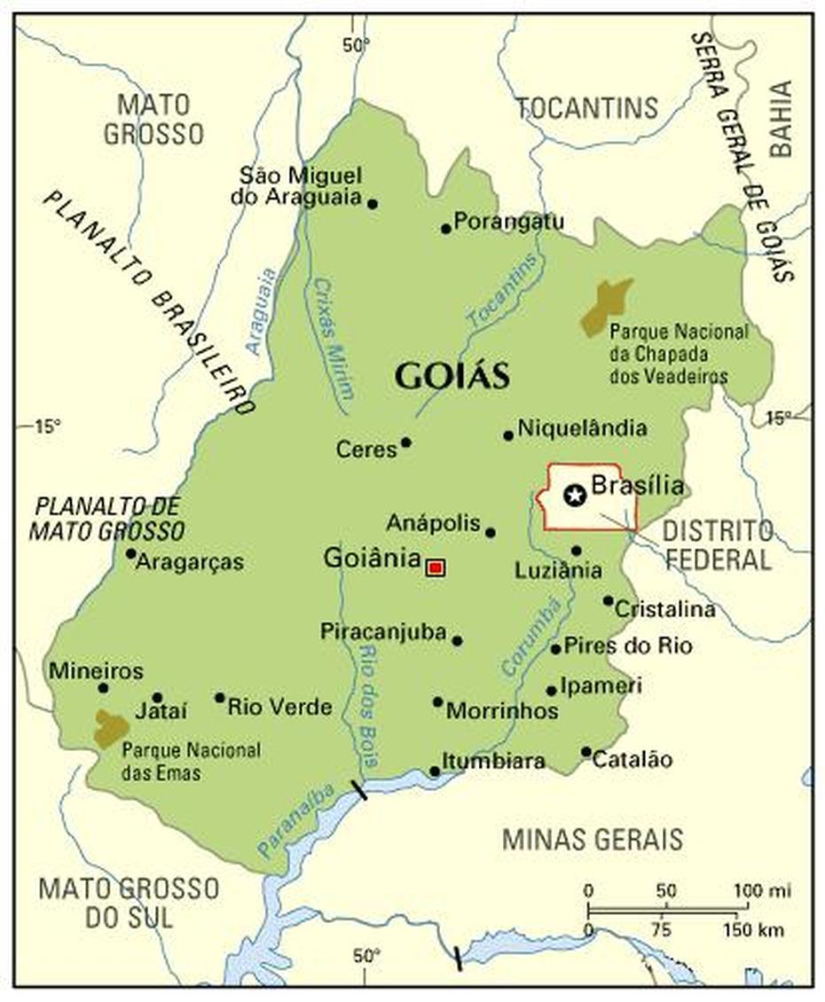 Goiania Map, Goianira, Brazil, Goiania Goias, Brasilia Brazil