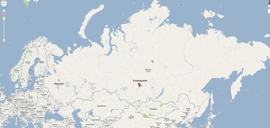 Map Of Krasnoyarsk Russia, Krasnoyarsk, Russia, Cities In Russia, Kansk