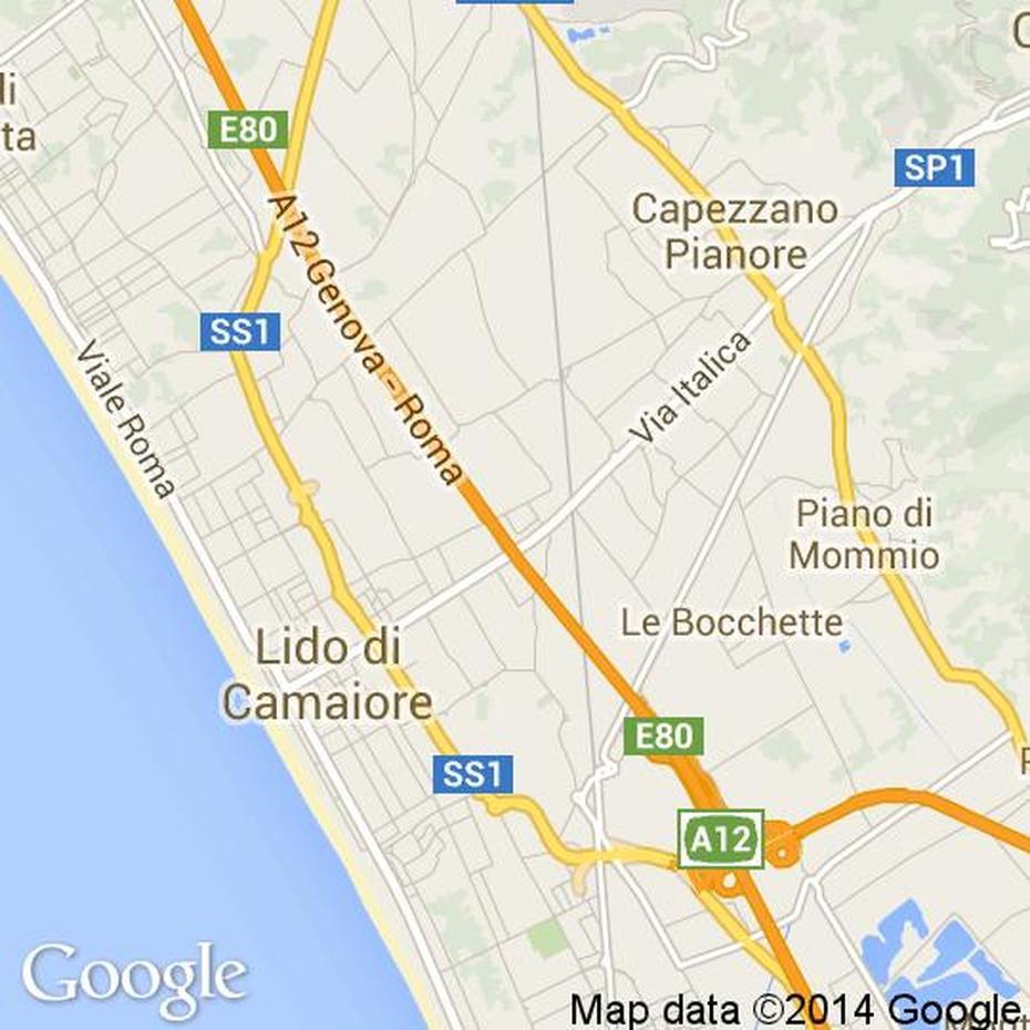 Mappa Di Camaiore, Cartine Stradali E Foto Satellitari, Camaiore, Italy, Viareggio Italy, Camaiore Toscana