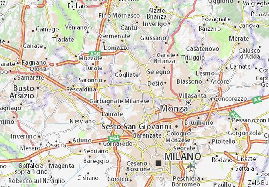 Michelin Limbiate Map – Viamichelin, Limbiate, Italy, Aqvasport Limbiate, Sacma Limbiate