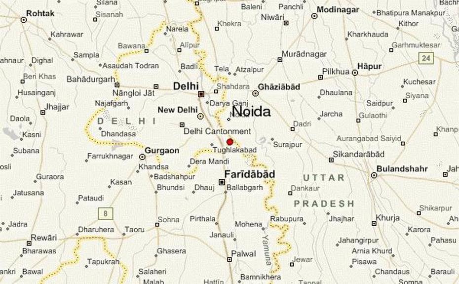 Noida Location Guide, Noida, India, Mumbai India On A, Gurgaon India