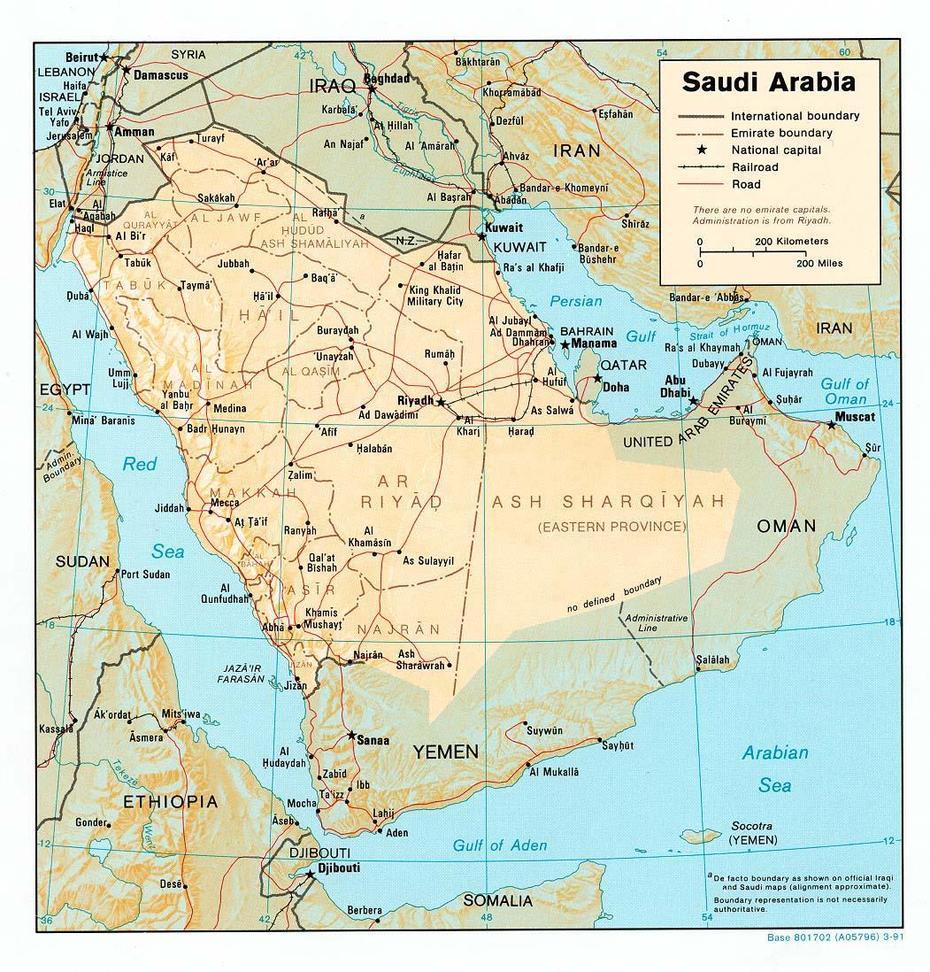 Saudi Arabia  With Cities, Physical  Of Saudi Arabia, Case Study, Ḑulay‘ Rashīd, Saudi Arabia