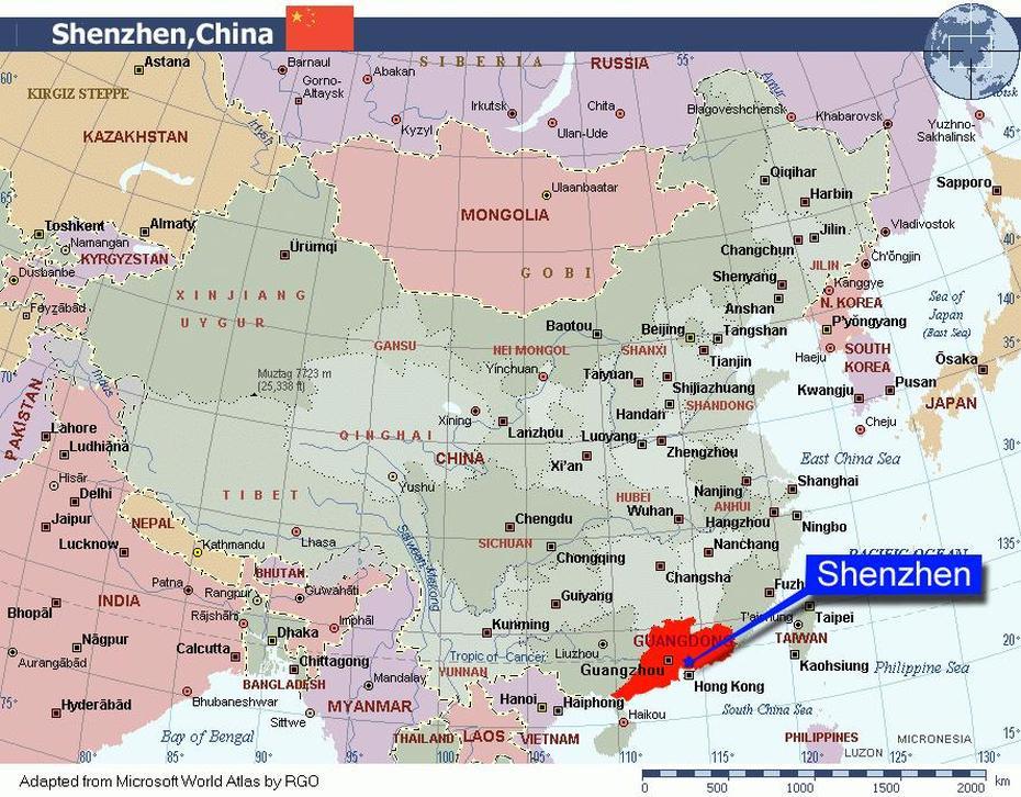 Shenzhen Map In English – Toursmaps, Shangzhen, China, Shenzhen On, Shenzhen City