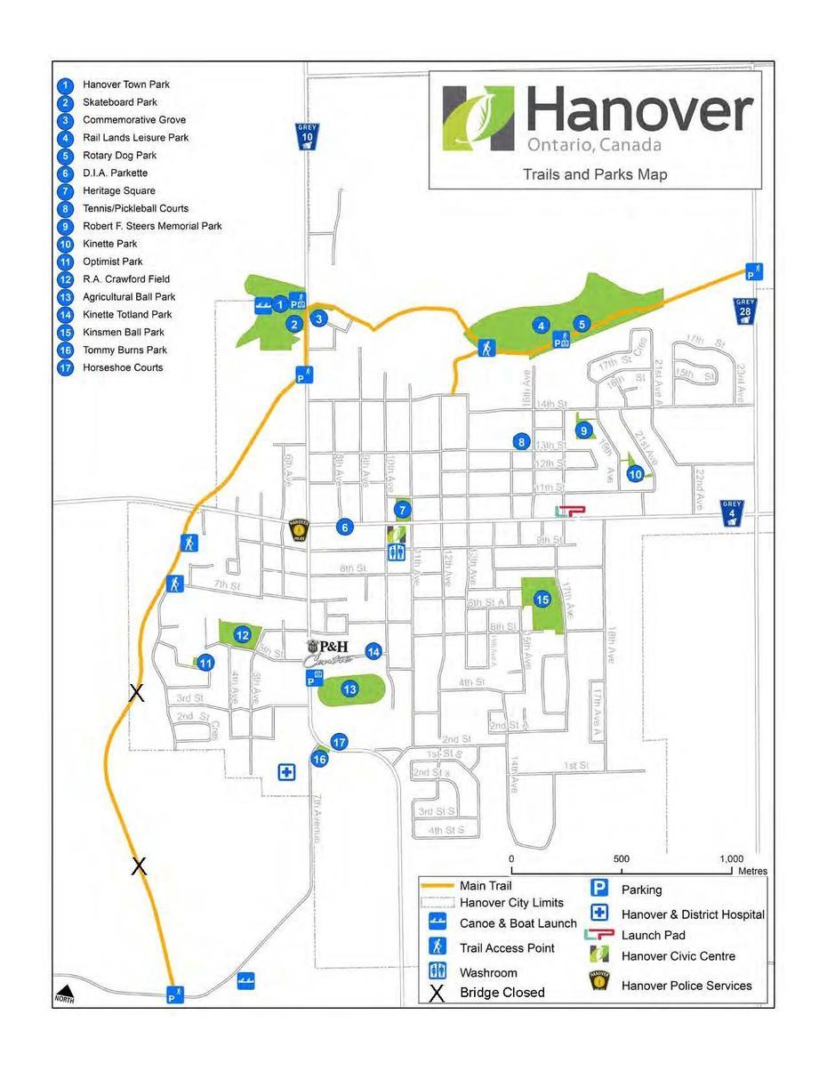 United States Road  With National Parks, Us Relief, Hanover, Hanover Park, United States