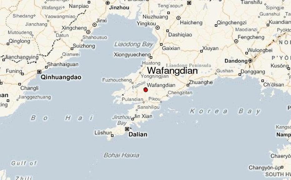 Wafangdian Location Guide, Wafangdian, China, South China, China  Graphic