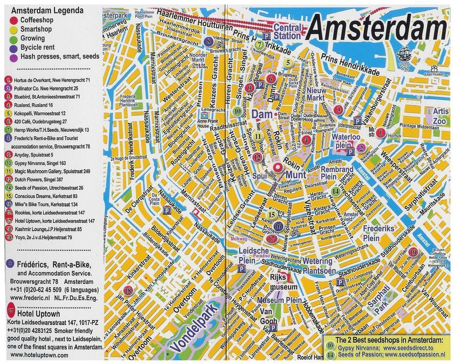 Amsterdam Plan, Amsterdam Holland, Detailed , Amsterdam, Netherlands