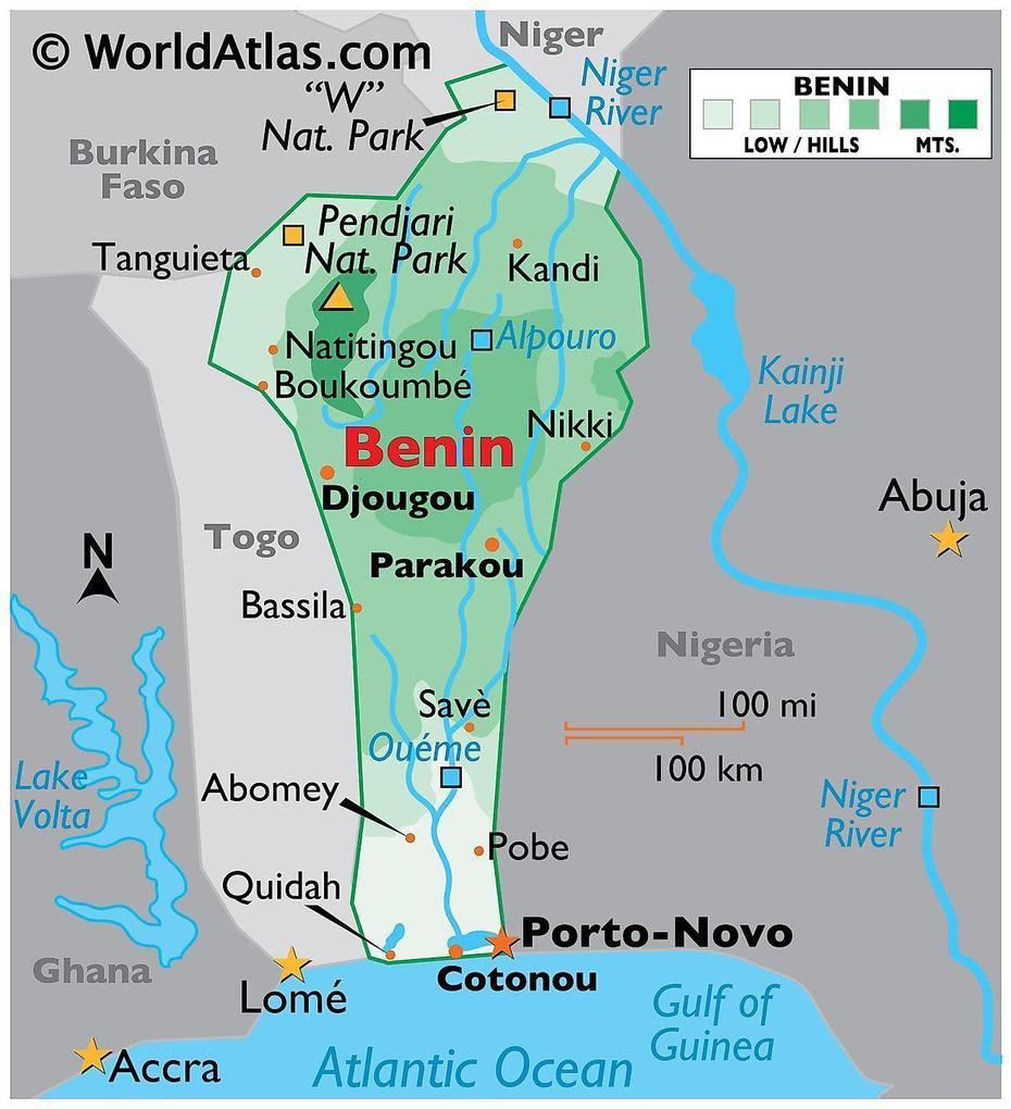Ancient Benin, Benin Flag, World Atlas, Kérou, Benin