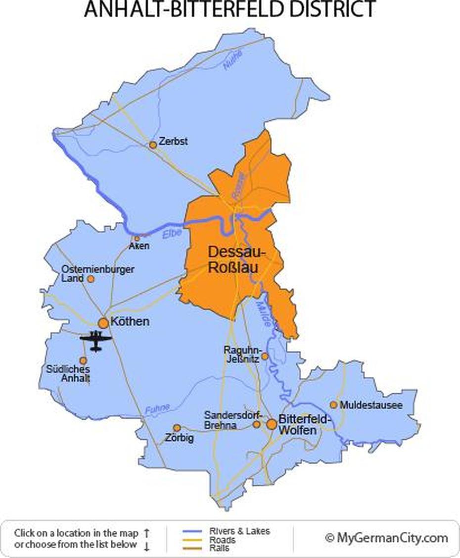 Anhalt-Bitterfeld District – County Of Coal Mining, Bitterfeld, Germany, Koethen Germany, Bogen Germany