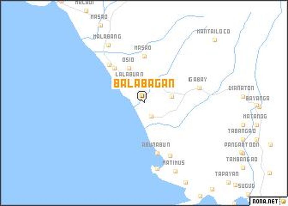 Balabagan (Philippines) Map – Nona, Balabagan, Philippines, Philippines City, Philippines  Cities