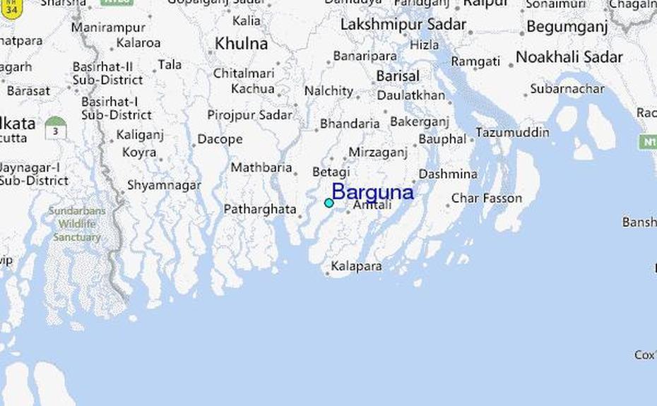 Barguna Tide Station Location Guide, Barguna, Bangladesh, Bangladesh Dhaka City, Bangladesh Rivers