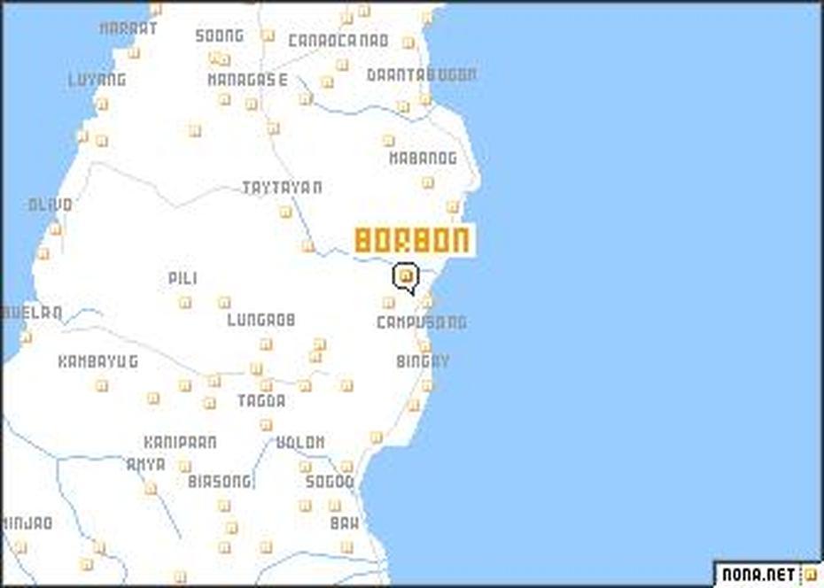 Borbon (Philippines) Map – Nona, Borbon, Philippines, Borbon Cebu, Julio Borbon