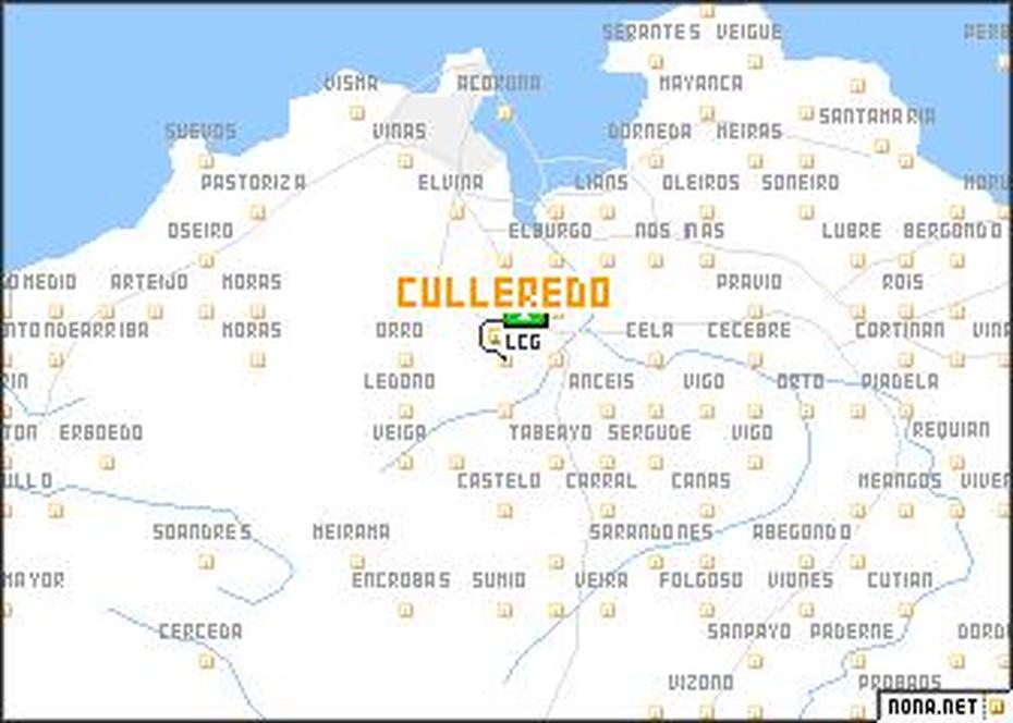 Culleredo (Spain) Map – Nona, Culleredo, Spain, Alhambra Spain, Printable Spain