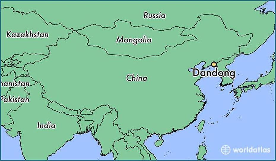 Where Is Dandong, China? / Dandong, Liaoning Map – Worldatlas, Dandong, China, Liaoning Province China, Jilin Province China