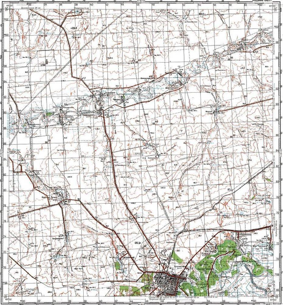 Download Topographic Map In Area Of Pugachev – Mapstor, Pugachev, Russia, Pugachev Execution, Sergey  Pugachyov