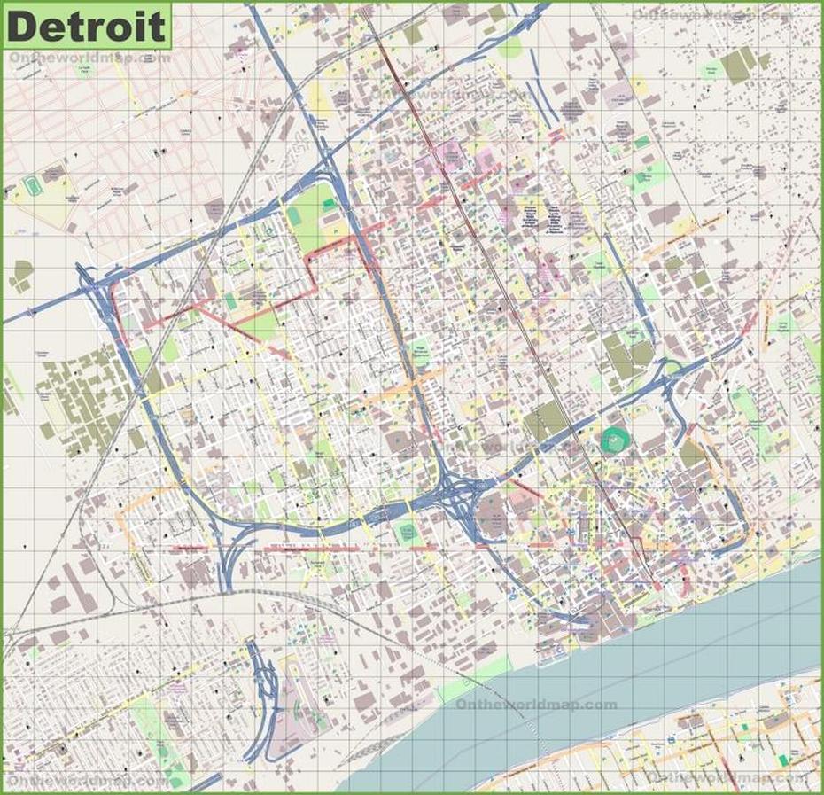Downtown Detroit, Detroit Canada, Detroit, Detroit, United States