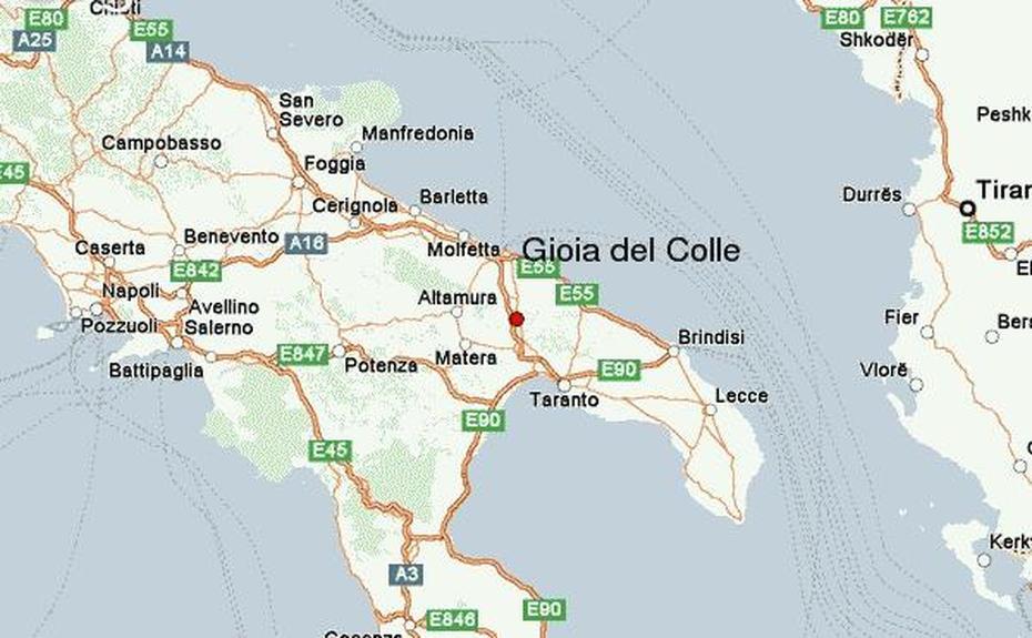 Gioia Del Colle Location Guide, Gioia Del Colle, Italy, Gioia Del Colle Air Base, Palo Del Colle Bari