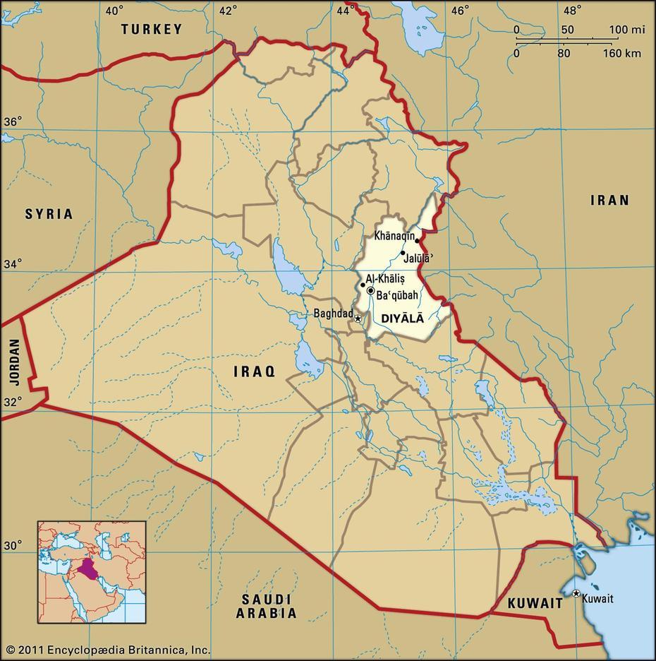 Iraq Fob, Stryker Iraq, World Image, Ba‘Qūbah, Iraq