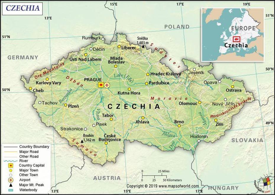 What Are The Key Facts Of Czechia? | Geography Map, World Geography …, Líšeň, Czechia, Listening  Word, Active Listening  Ear