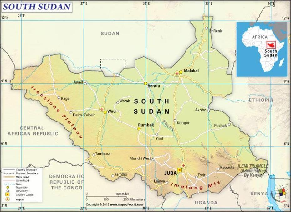 What Are The Key Facts Of South Sudan? – Answers, Ikoto, South Sudan, Old Sudan, South Sudan Geography