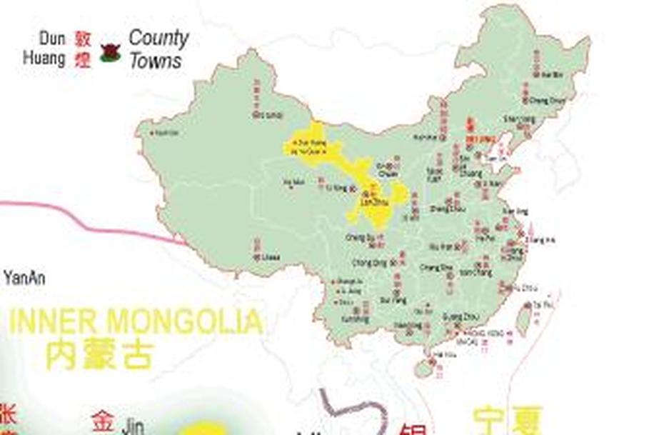 Lanzhou Map – Travelsfinders, Lianzhou, China, China  Worksheet, China  Pdf