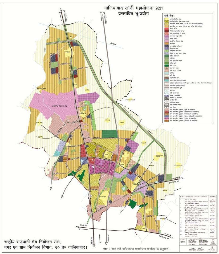 Loni Master Plan 2021 – Ghaziabad Development Authority, Loni, India, Loni Anderson Current, Loni Anderson