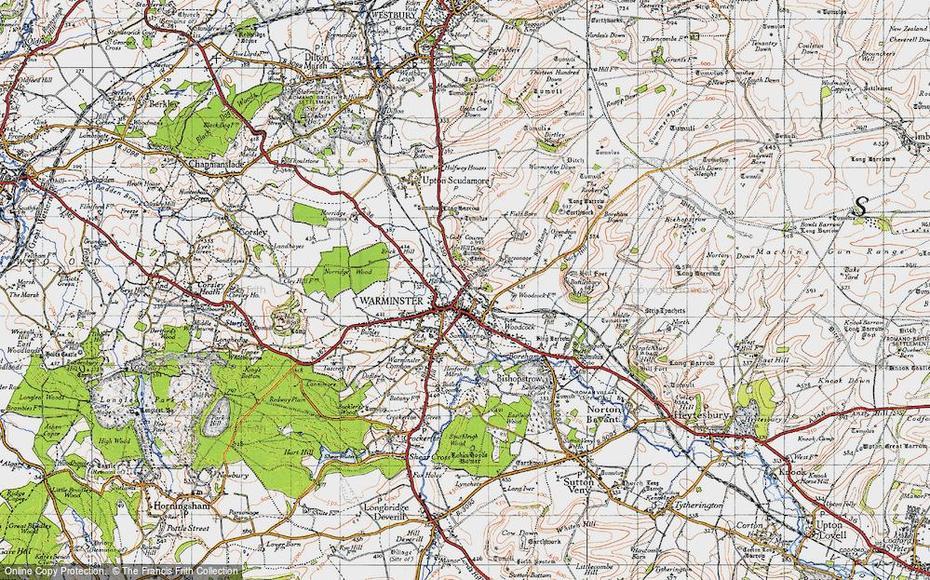 Map Of Warminster, 1946 – Francis Frith, Warminster, United States, Warminster Township, Warminster Park