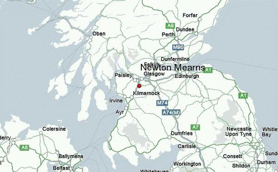 Mearns Road Newton Mearns, Of Newton Mearns Glasgow, Location Guide, Newton Mearns, United Kingdom