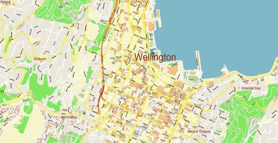 New Zealand Country, Of Nz, City Plan, Wellington, New Zealand