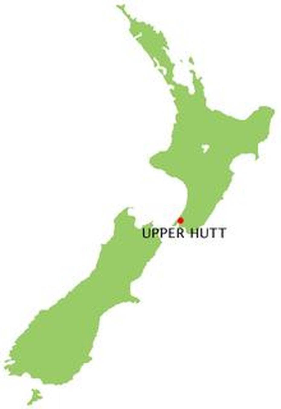 New Zealand Topographic, Showing New Zealand, Information, Upper Hutt, New Zealand