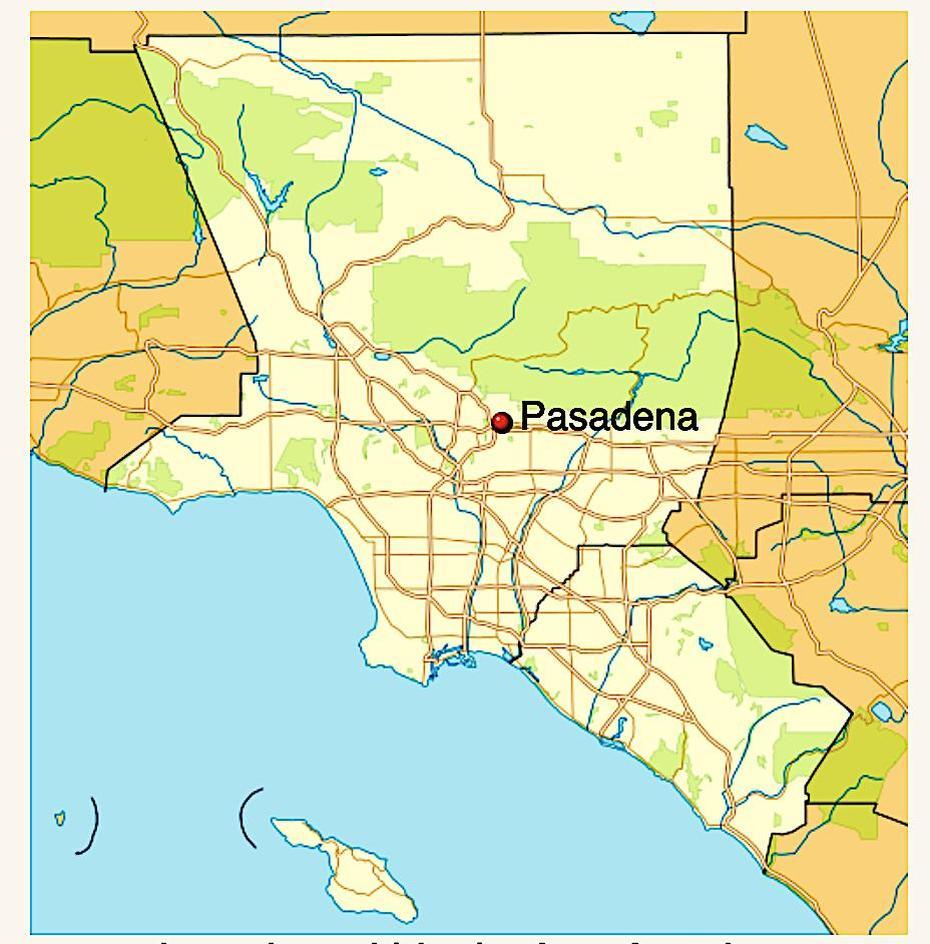 Pasadena -Map | A Friendly Letter, Pasadena, United States, United States  Kids, United States  And Cities