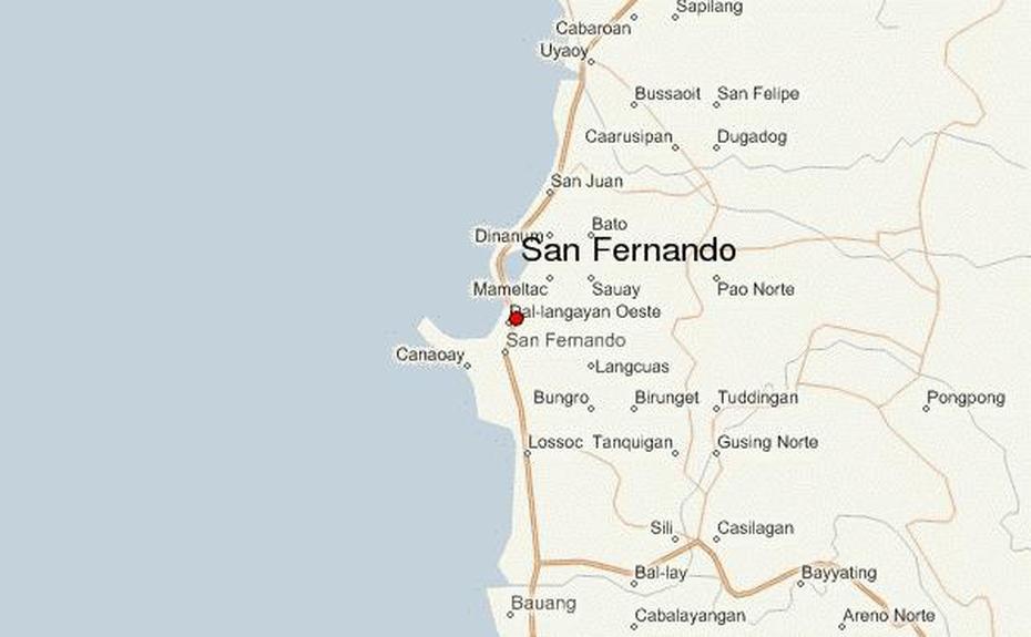 San Fernando Pampanga, San Fernando Spain, Ilocos Location, San Fernando, Philippines