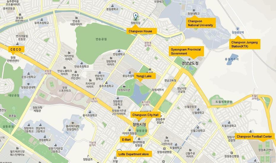 South Korea Provinces, Busan South Korea, Cso Network, Changwon, South Korea