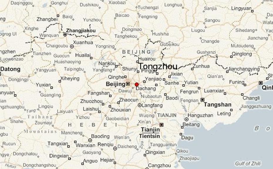 Tongzhou Location Guide, Tongkou, China, China  By Province, China  With Flag