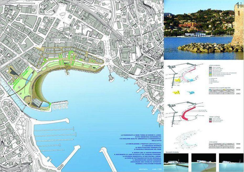 Waterfront Di Rapallo (Ge), Rapallo, 2005 – Studio Cevini Architetti …, Rapallo, Italy, Imola Italy, Recco Italy