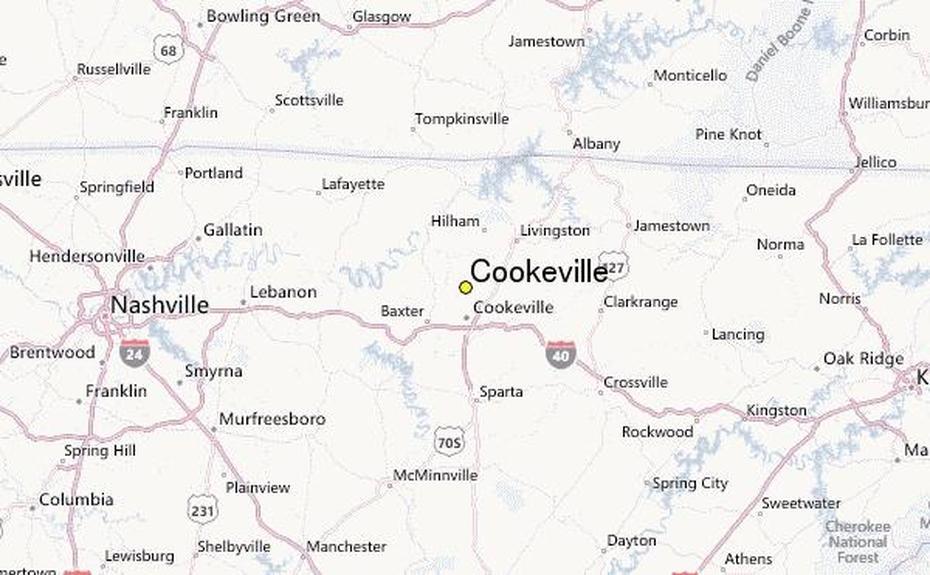 Cookeville Tennessee, Street  Of Cookeville Tn, Record, Cookeville, United States