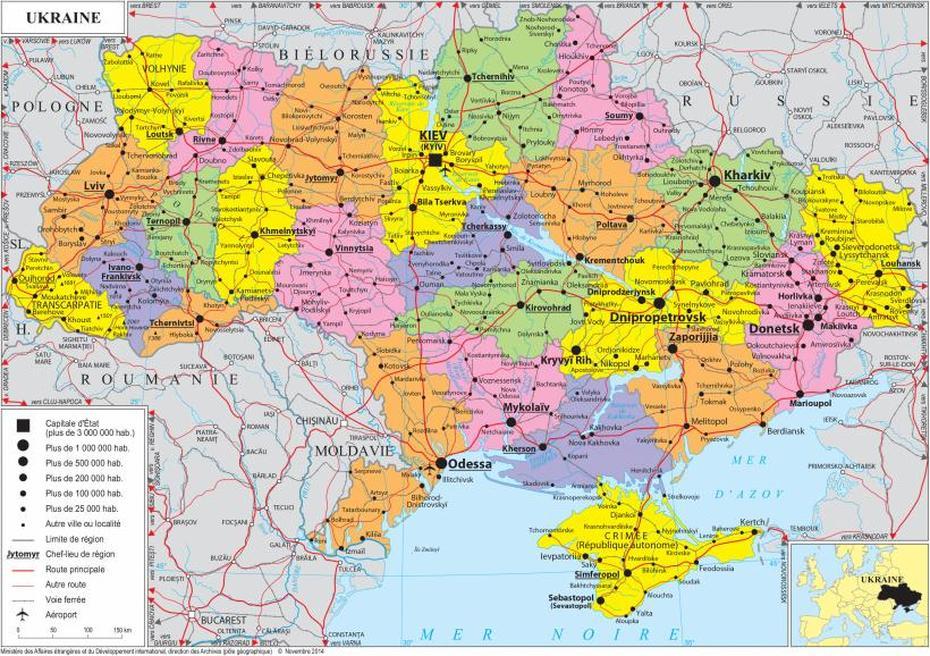 Geopolitical Map Of Ukraine, Ukraine Maps | Worldmaps.Info, Holubivske, Ukraine, Russian Ukraine, The Ukraine