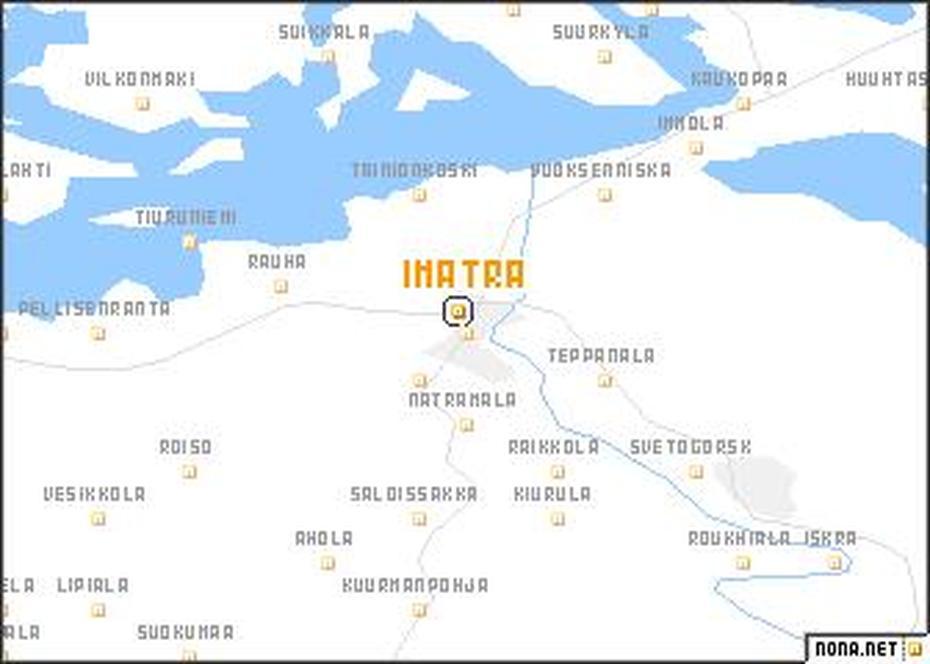 Imatra Map, Imatra, Finland, Sweden And Finland, Finland Lakes