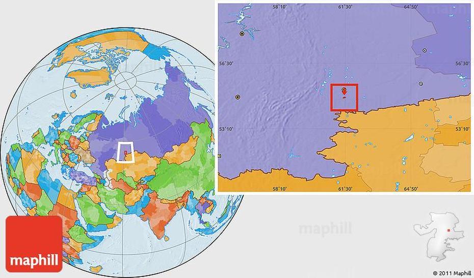 Perm City Russia, Oblast Russia, Location , Yemanzhelinsk, Russia