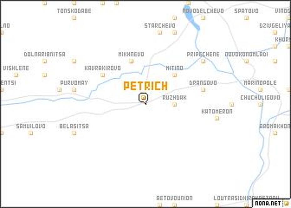 Petrich (Bulgaria) Map – Nona, Petrich, Bulgaria, Bulgaria Pics, Asenovgrad Bulgaria