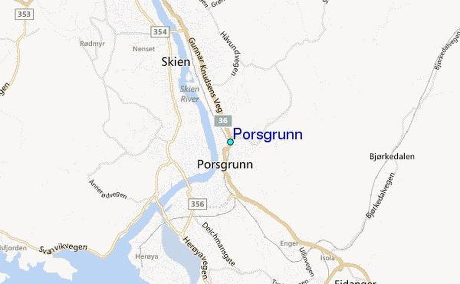 Porsgrunn Tide Station Location Guide, Porsgrunn, Norway, South Norway, Larvik Norway