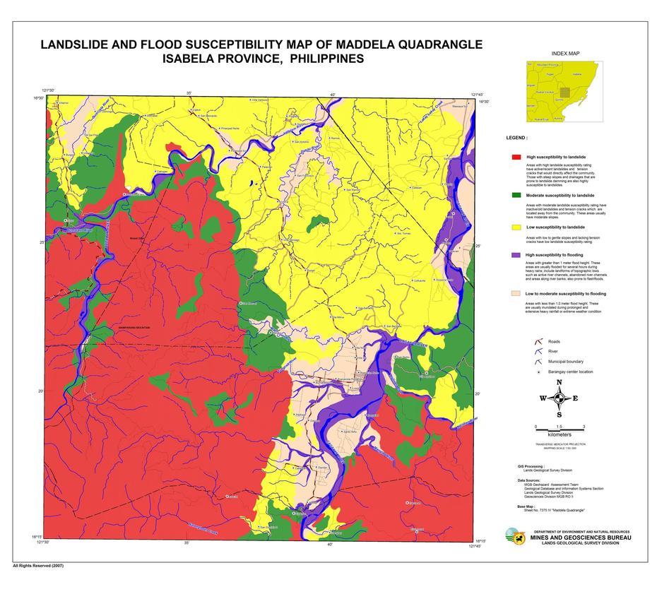 Risk Map Region Ii Isabela Maddela Landslide Flood | Shelter Cluster, Maddela, Philippines, Roblox Soft  Look, Val De Salis  Wine