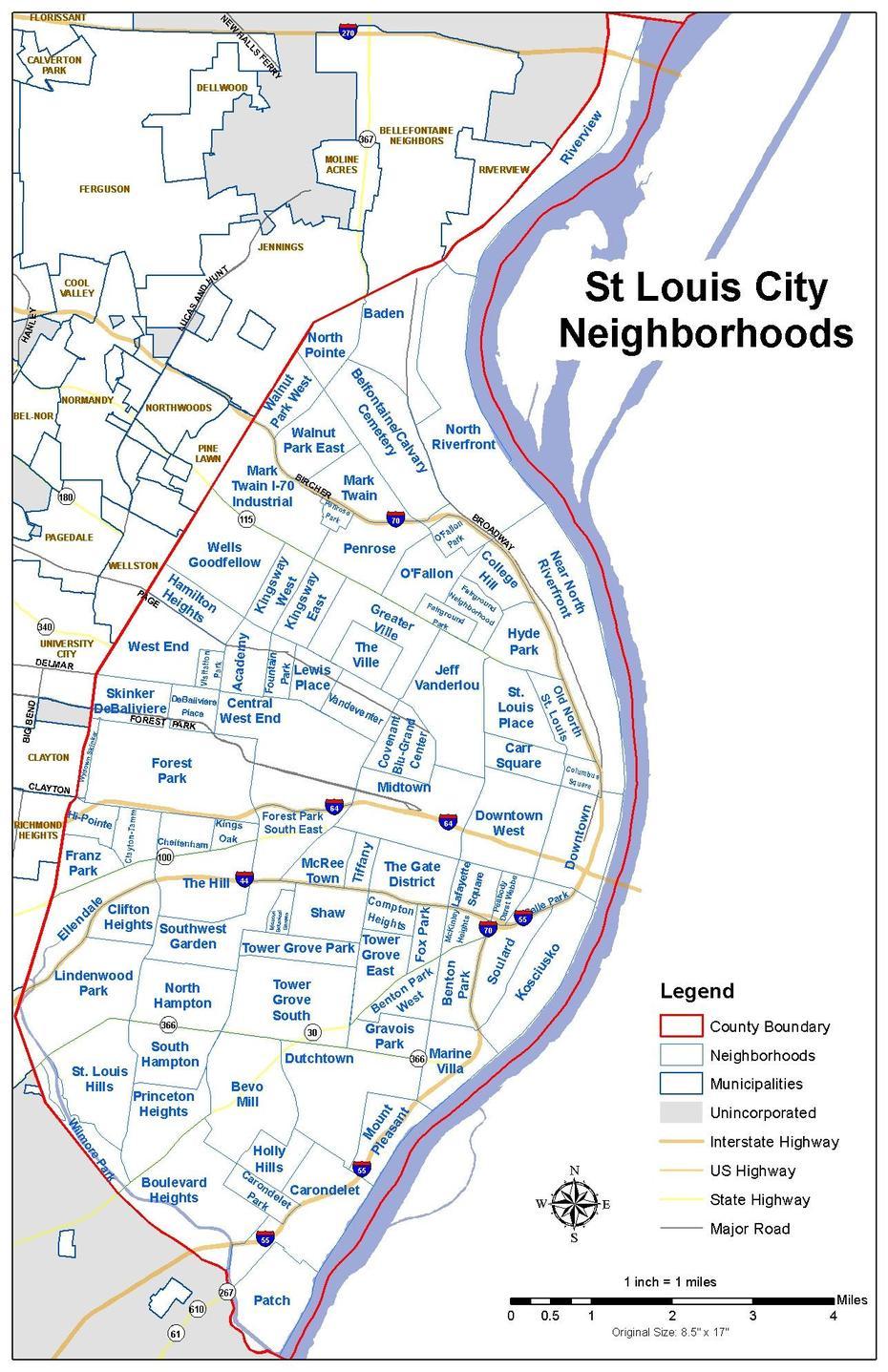 Saint-Louis Usa, St. Louis Encephalitis, Towns , St. Louis, United States