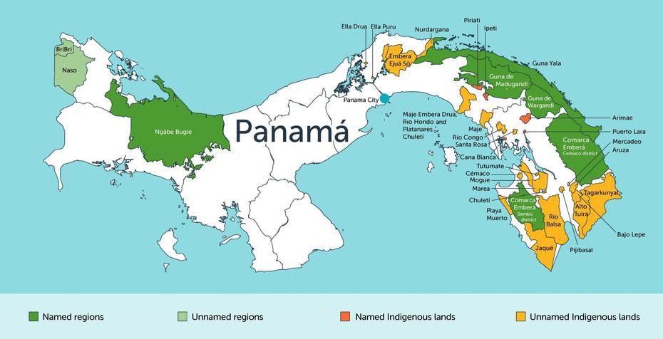 Strengthening The Territorial Security And Organizational Capacity Of …, Kusapín, Panama, Panama Islands, Panama  Location