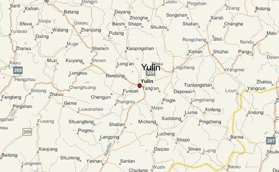 Yulin Location Guide, Yulin, China, Laibin, Yulin City