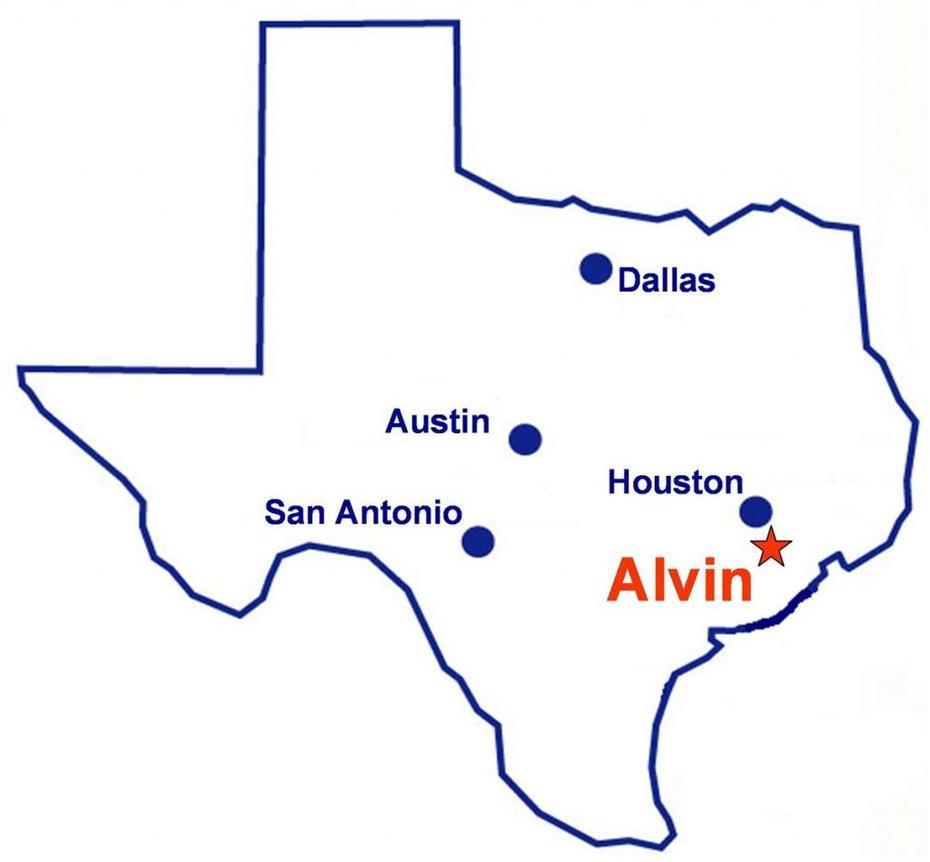 Alvin Texas Map | Printable Maps, Alvin, United States, United States World, Basic United States