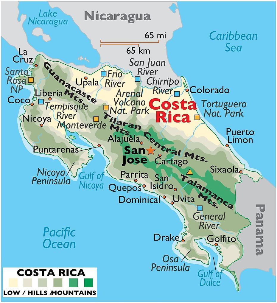 Costa Rica Volcanoes, Santa Cruz Costa Rica, Facts, Purral, Costa Rica