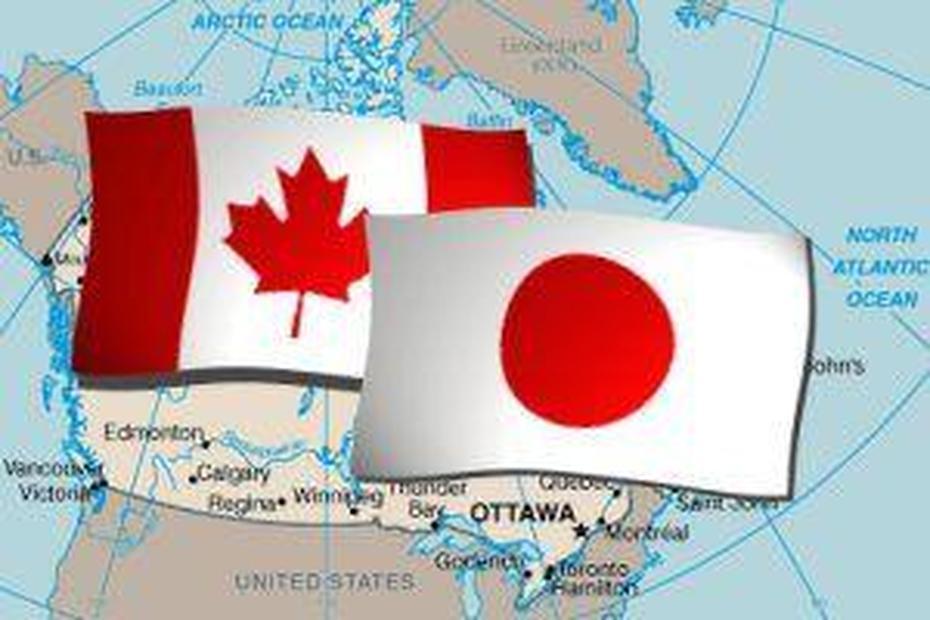 Country Comparison Canada : Japan, Kanada, Japan, Canada  Graphic, Large  Of United States And Canada