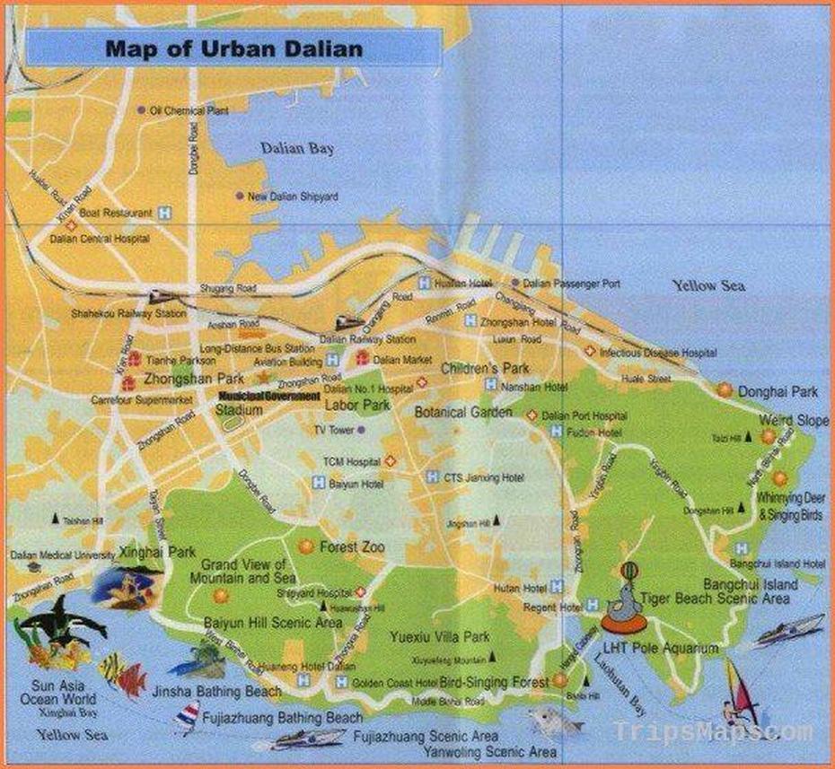 Dalian Map – Map – Vacations – Travel Destinations, Dalin, Taiwan, Vendee  Globe, Dalin Watch