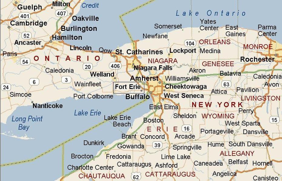 Fort Erie, Ontario Area Map & More, Fort Erie, Canada, Welland Ontario, Fort Erie Ontario Canada